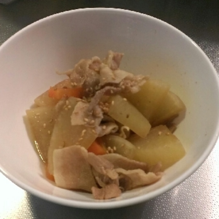 豚バラと大根の香味煮 子供も大好き ポカポカ煮物 レシピ 作り方 By ぽむもか 楽天レシピ 豚バラと大根の香味煮 子供も大好き ポカポカ煮物 レシピ 作り方 By ぽむもか 楽天レシピ